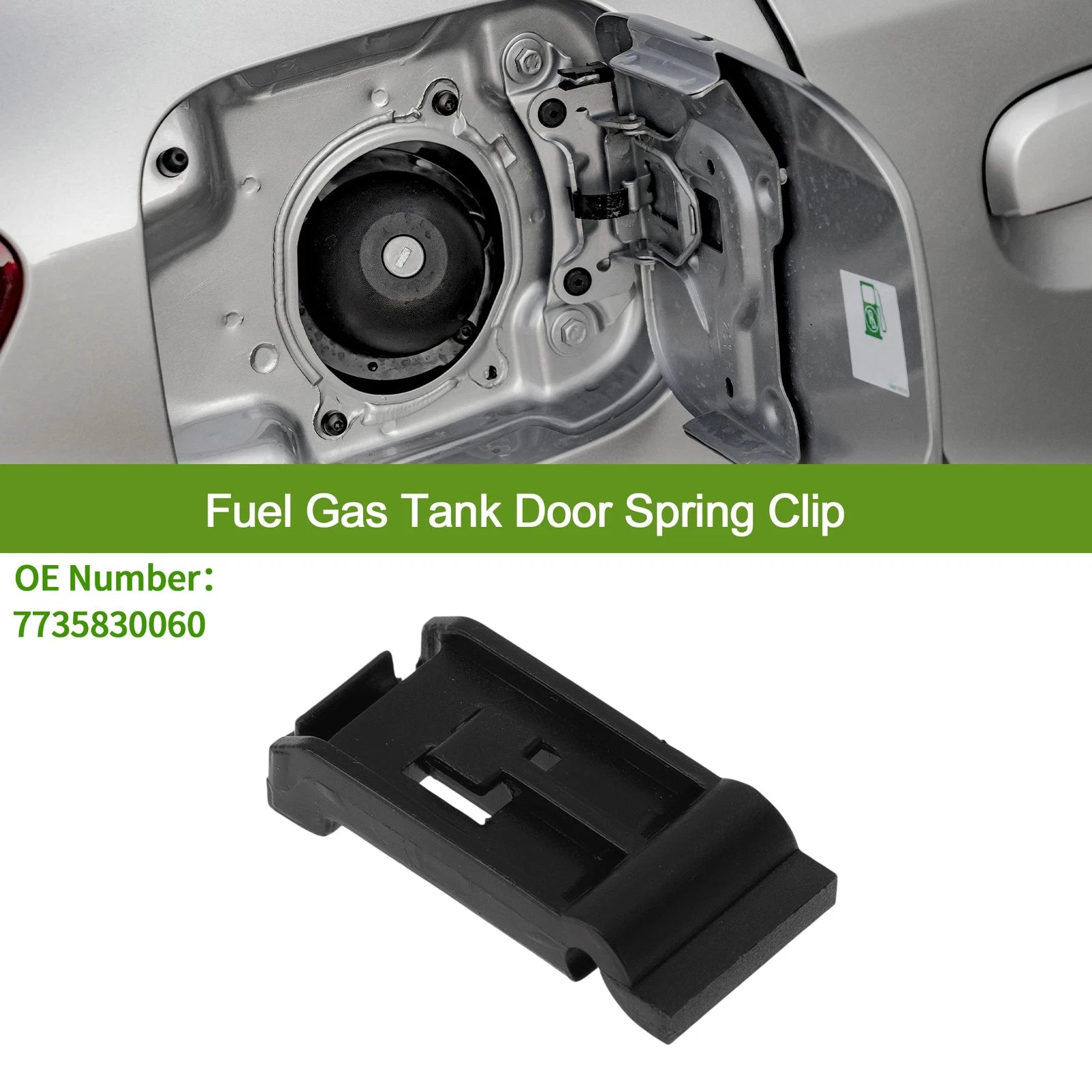 Fuel Gas Tank Door Spring Clip for Toyota Sienna (2004–2020) No.7735830060