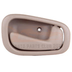 Set of 4 Inside Door Handles for Toyota Corolla/Chevrolet Prizm (1998–2002)