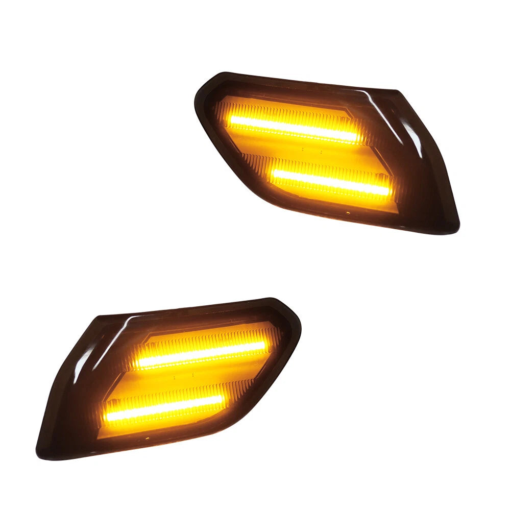 Amber LED Front Side Markers for Jeep Wrangler JL (2018–Present)