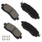 4X Front Metallic Brake Pads for Subaru Outback (2020–2022)