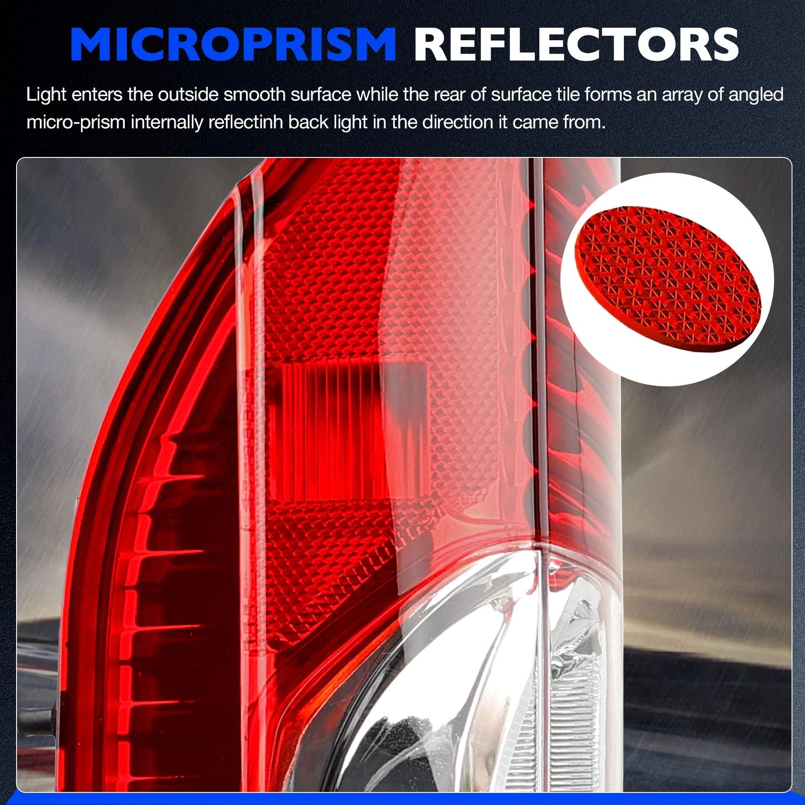 Left Rear Taillight Lamp for Ram Promaster 1500 2500 3500 (2010-2022)