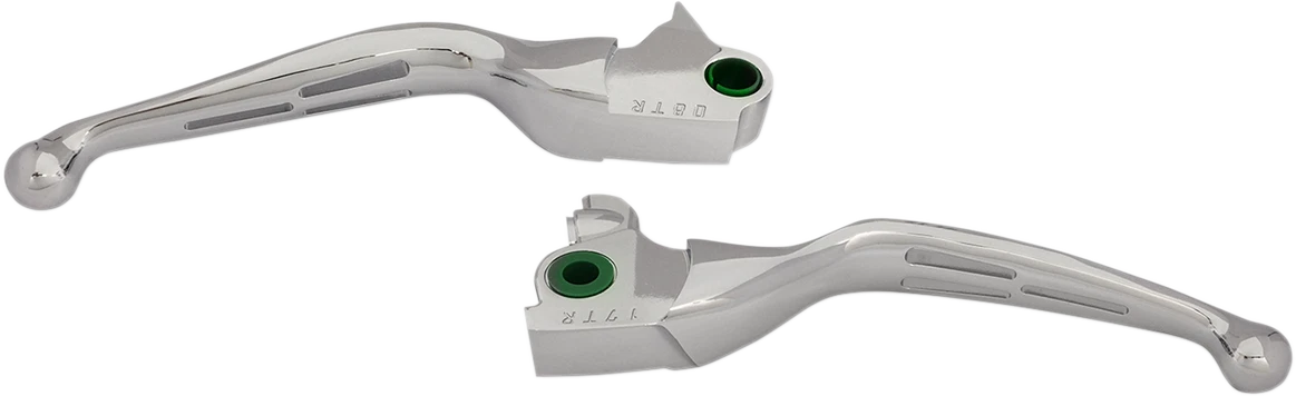 Slotted Chrome Levers for Drag Specialties (H07-0604)