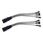 2 x 4-Pin Exterior Mirror Heater Function Plug Cable for BMW E90 F10 X5 X6 (2007-2013)