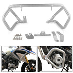 Silver Moto Lower Bumper Crash Bar Engine Guard for BMW G310GS G310R (2017-2018)