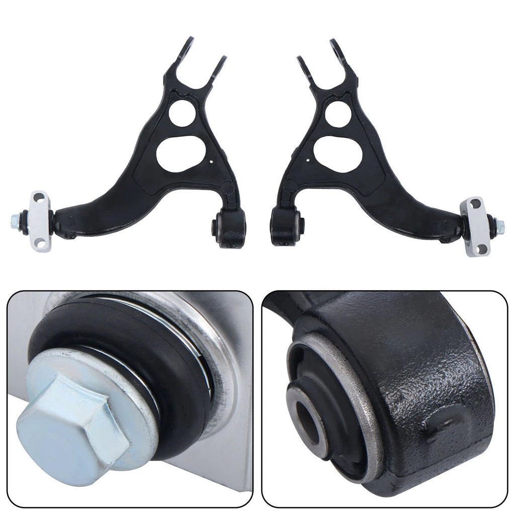 Set of 2 Rear Upper Control Arms & Sway Bar Links for Ford Taurus (2010–2018)