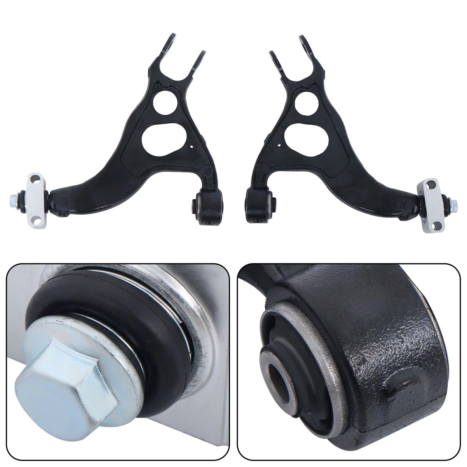 Set of 2 Rear Upper Control Arms & Sway Bar Links for Ford Taurus (2010–2018)