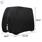 Golf Cart Storage Cover for EZGO, Club Car, Yamaha (4 Passenger)