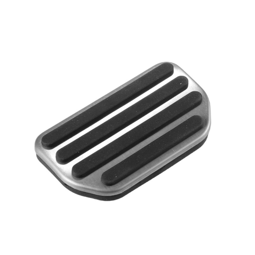 2X Gas Brake Pedal Covers for Suzuki Jimny JB64W (2018–2022) Silver Tone