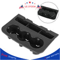 Cup Holder Liner for 2015-2018 Silverado Sierra (Holds 3 Cups)