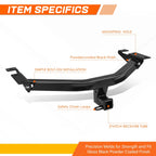 2" Class-3 Rear Bumper Trailer Hitch Receiver for Honda Pilot Acura MDX (2014–2022)