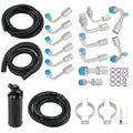 A/C Hose Kit with R-Ring Fittings for Universal Vehicles (134a)