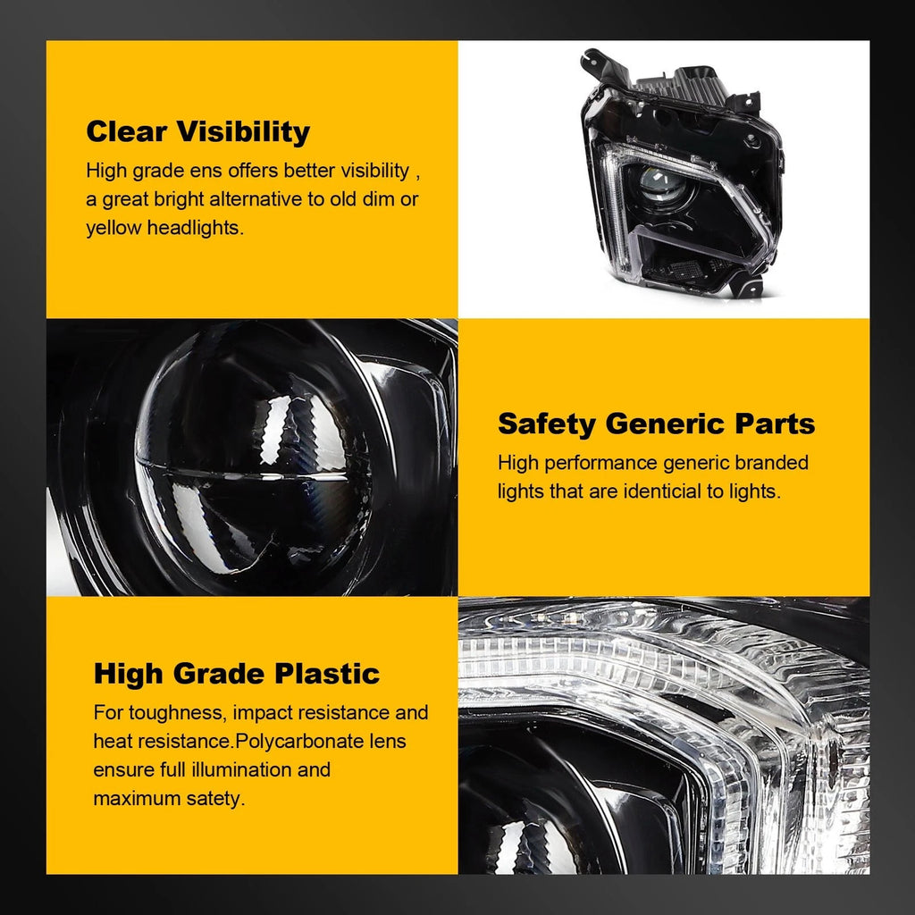 LED Headlight Assembly for Chevy Traverse (2022–2024)
