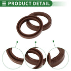 Set of 5 Oil Seal Rotary Shaft Seal FKM Rubber 22x28x3.6mm