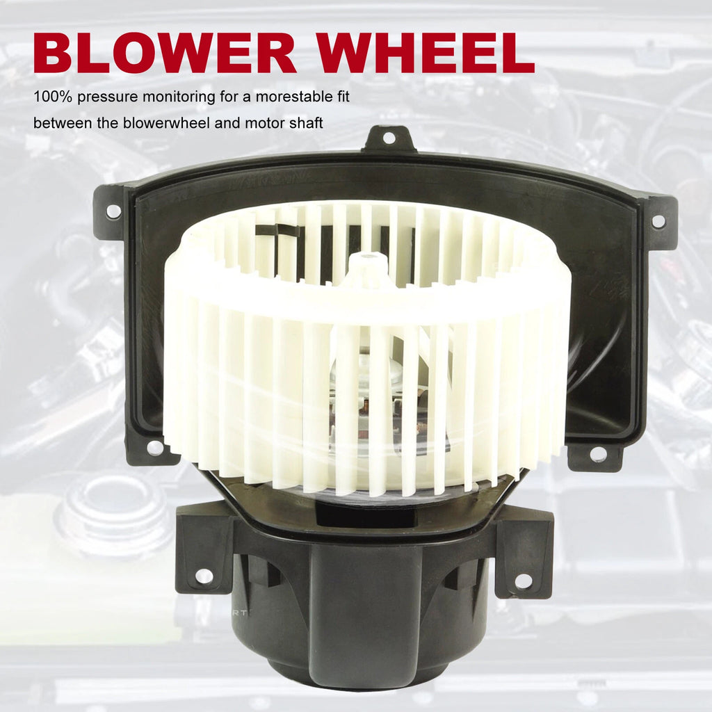 A/C Heater Blower Motor with Fan Cage for Audi Q7 (2007–2015)