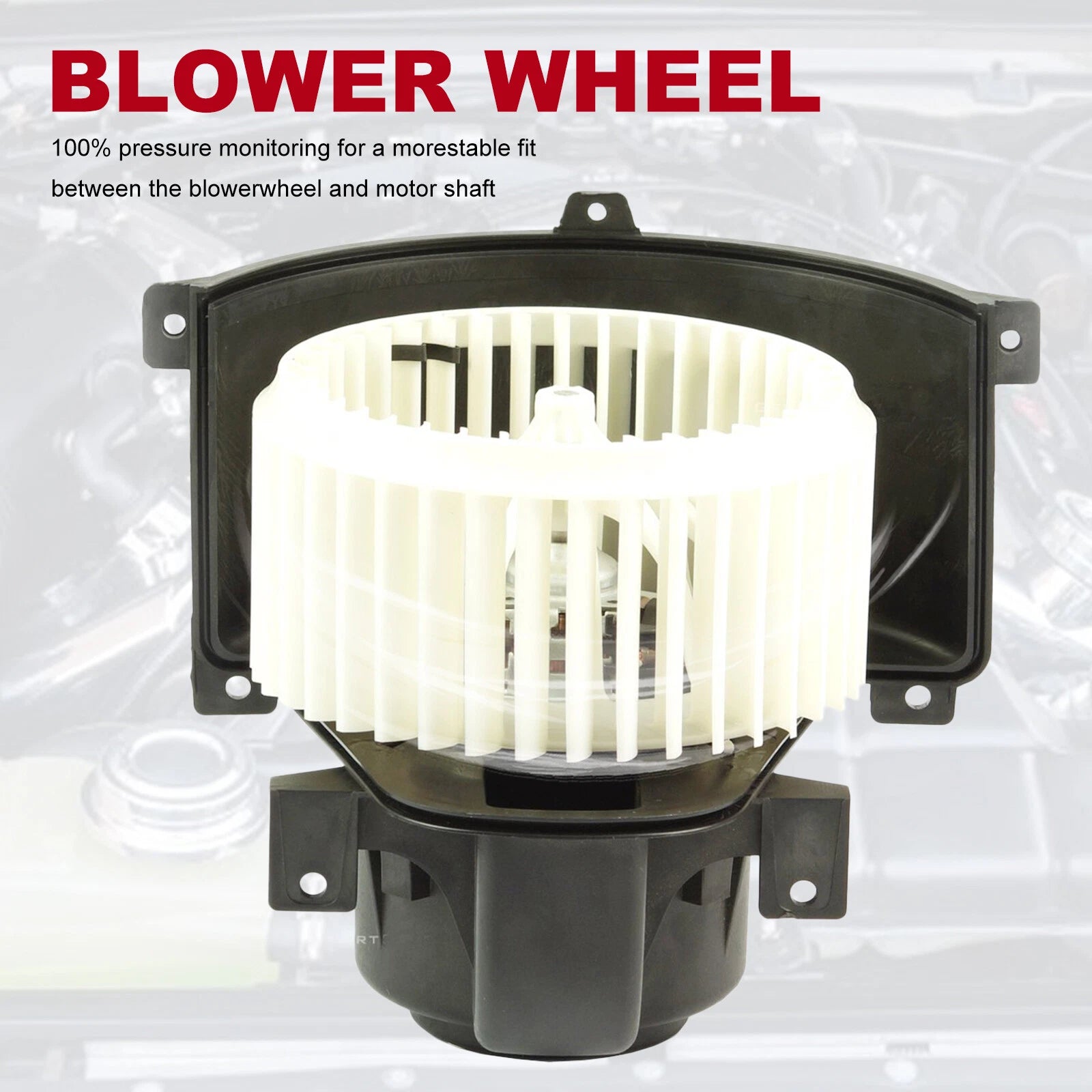 A/C Heater Blower Motor with Fan Cage for Audi Q7 (2007–2015)