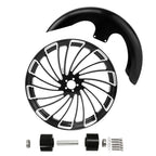 21" Front Fender Wheel Rim for Harley Road Glide (2008–2024) 23 Dual Disc Hub