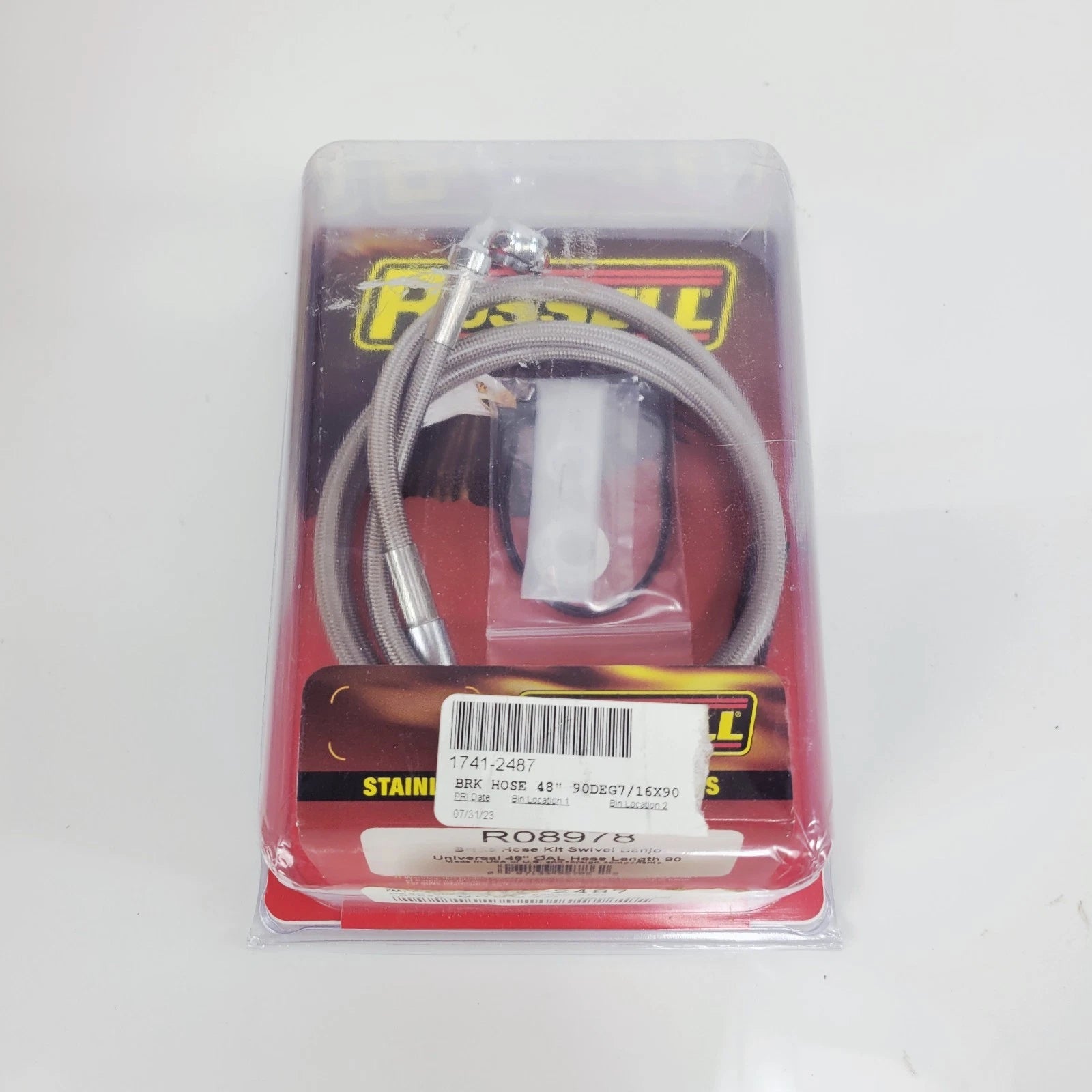 ProSwivel Brake Hose 48" 90° for Universal (RUSSELL 1741-2487 R08978)