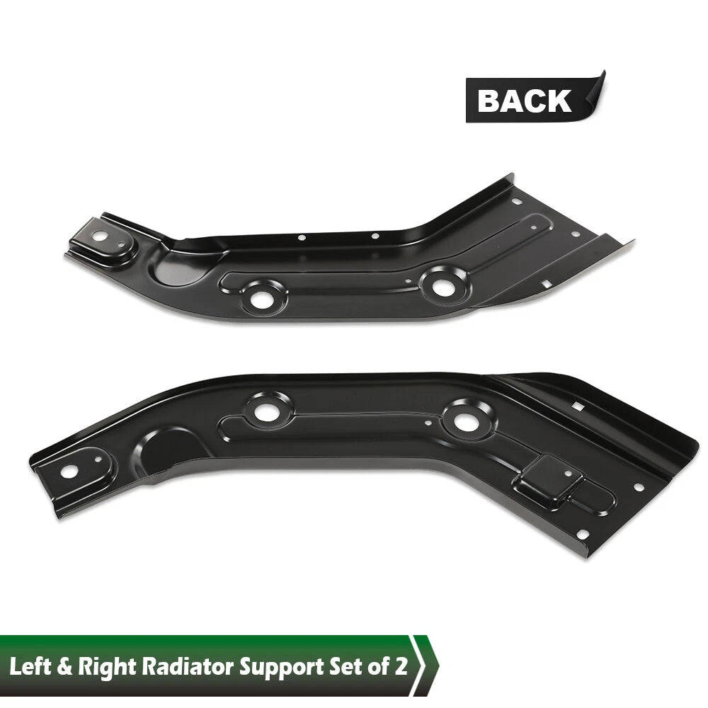 Set of 2 Radiator Support for Volkswagen Passat (2012–2015)