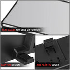 Universal Flat Panoramic Wide Angle Rear View Mirror Glass 11.8" X 3" X 1"