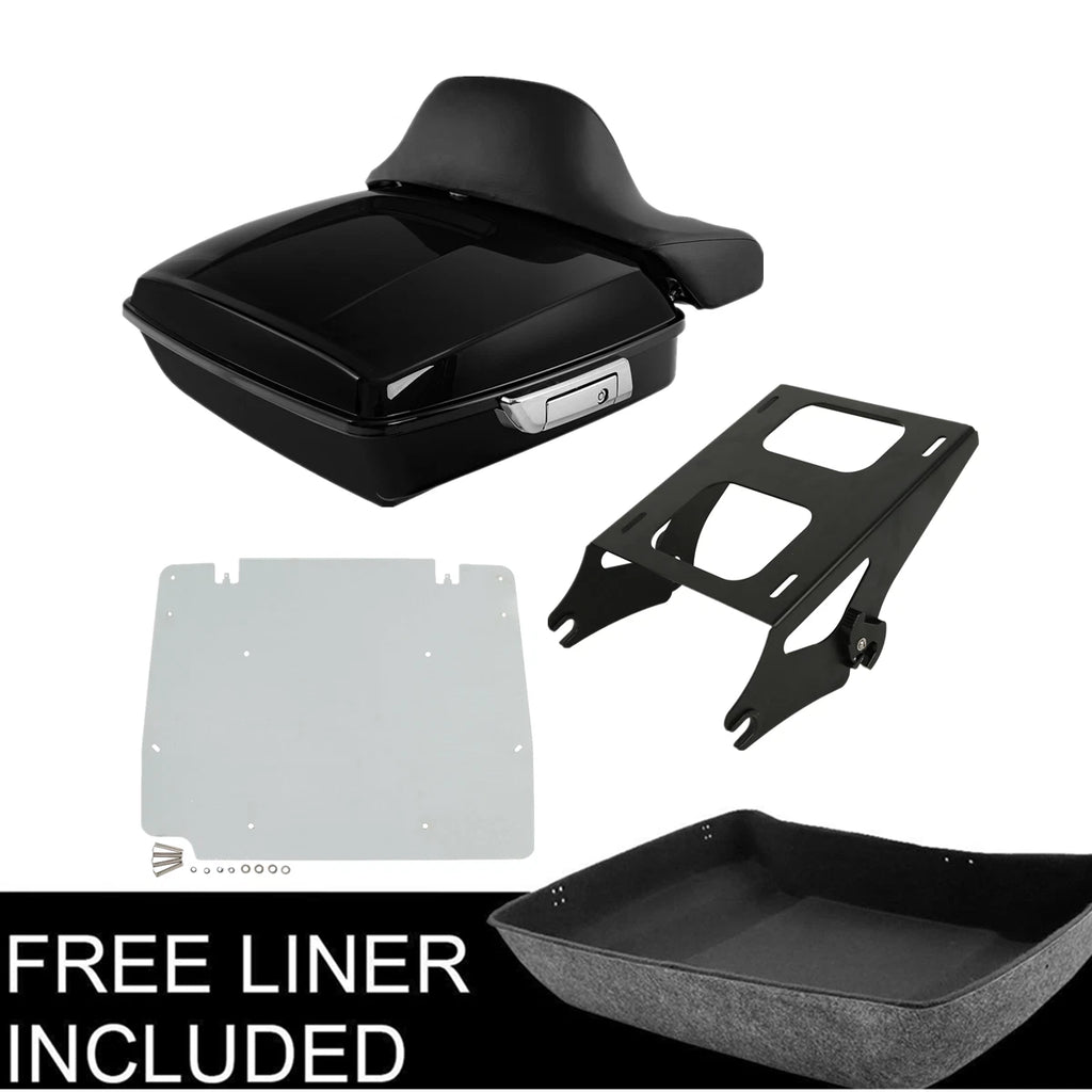 Trunk Pad Mount Rack Base Plate for Harley Electra Glide (2014–2026)