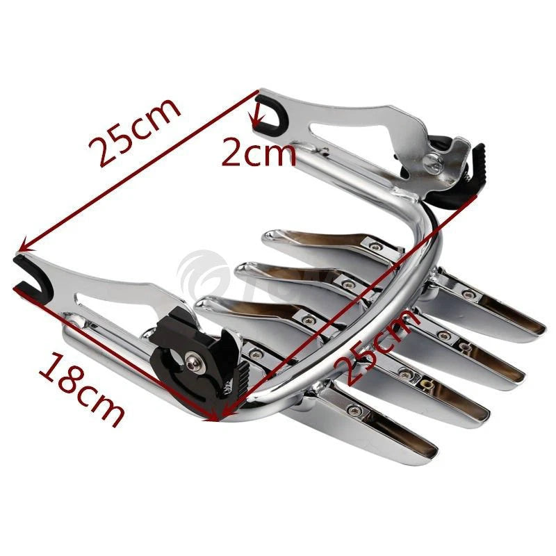 Luggage Rack Docking Hardware for Harley Touring Street Glide (2009–2013)