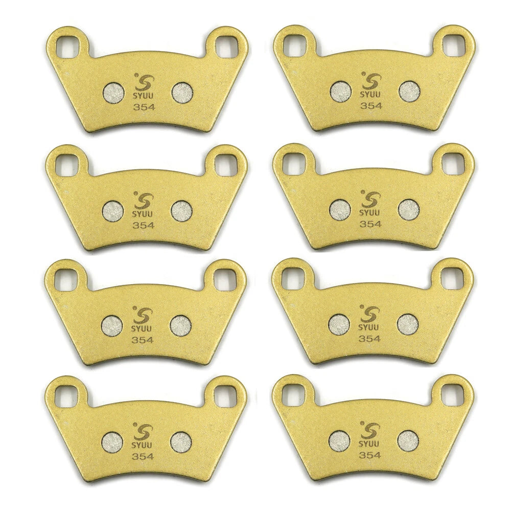 Set of 4 FA354 Front Rear Braking Pads for Polaris ATV Ranger 800 (2004–2014)