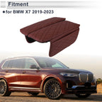 1 x Pair Car Center Console Cover with Storage Bag for BMW X7 Red (2019-2023)