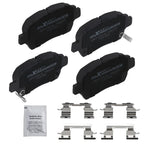 Front Ceramic Brake Pads Kit for Toyota Prius (2001–2009) / Echo (2001–2005) D822 P822