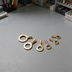 Brass Ring Cable Lug Eye Terminal for DIY Projects