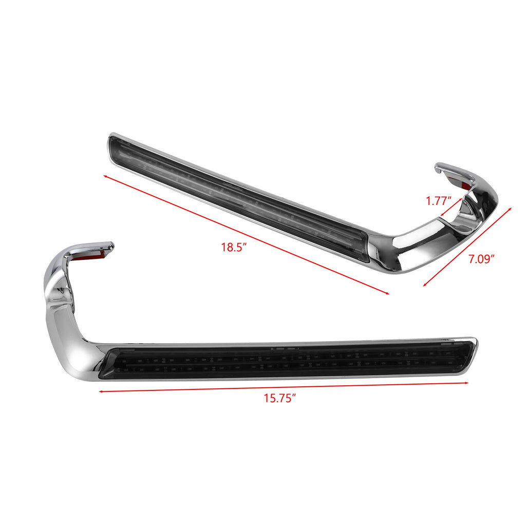 LED Saddlebag Side Lights for Harley Davidson Glide (2014–2019)