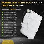 Sliding Door Lock Latch Actuator for Toyota Sienna (2011–2017)