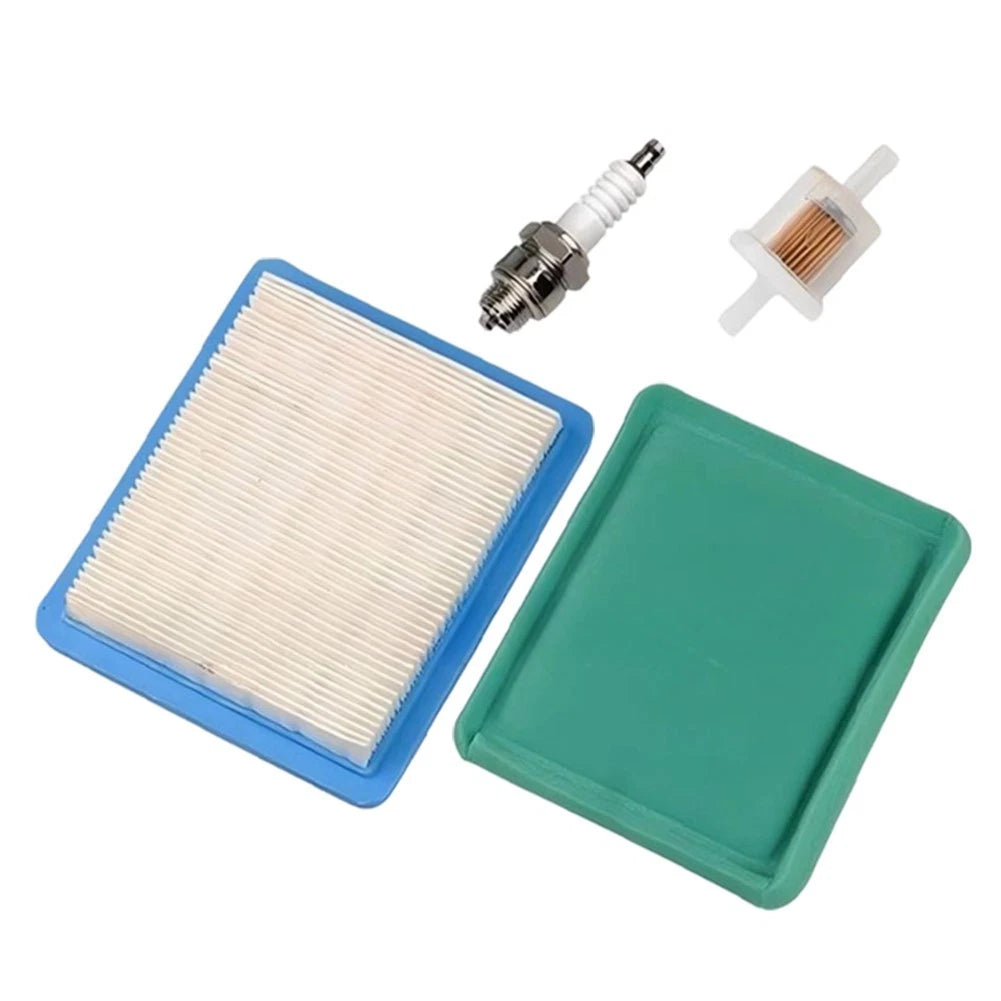 Air Filter Kit for Troy-Bilt TB110 TB230 (5.25x4.5x0.81 in)