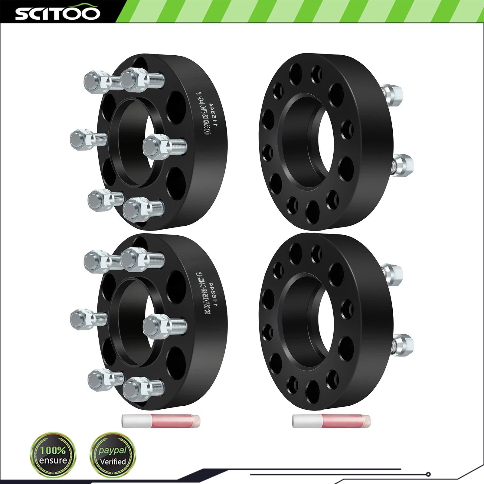 Set of 4 Wheel Spacers 6x135 1.5" 14x2 for Ford F-150 Lincoln Navigator (2004–2014)