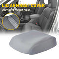 Microfiber Leather Armrest Center Console Lid Cover for Honda Pilot (2009–)