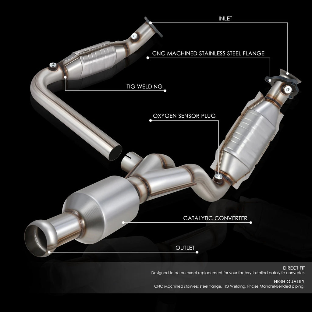 Front Catalytic Converter for Escalade Tahoe Sierra Yukon (2009–2014)