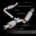 Front Catalytic Converter for Escalade Tahoe Sierra Yukon (2009–2014)