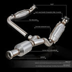 Front Catalytic Converter for Escalade Tahoe Sierra Yukon (2009–2014)