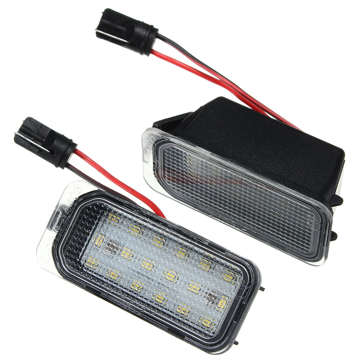 2X 18SMD LED License Plate Light for Ford Fiesta Focus Mondeo Kuga
