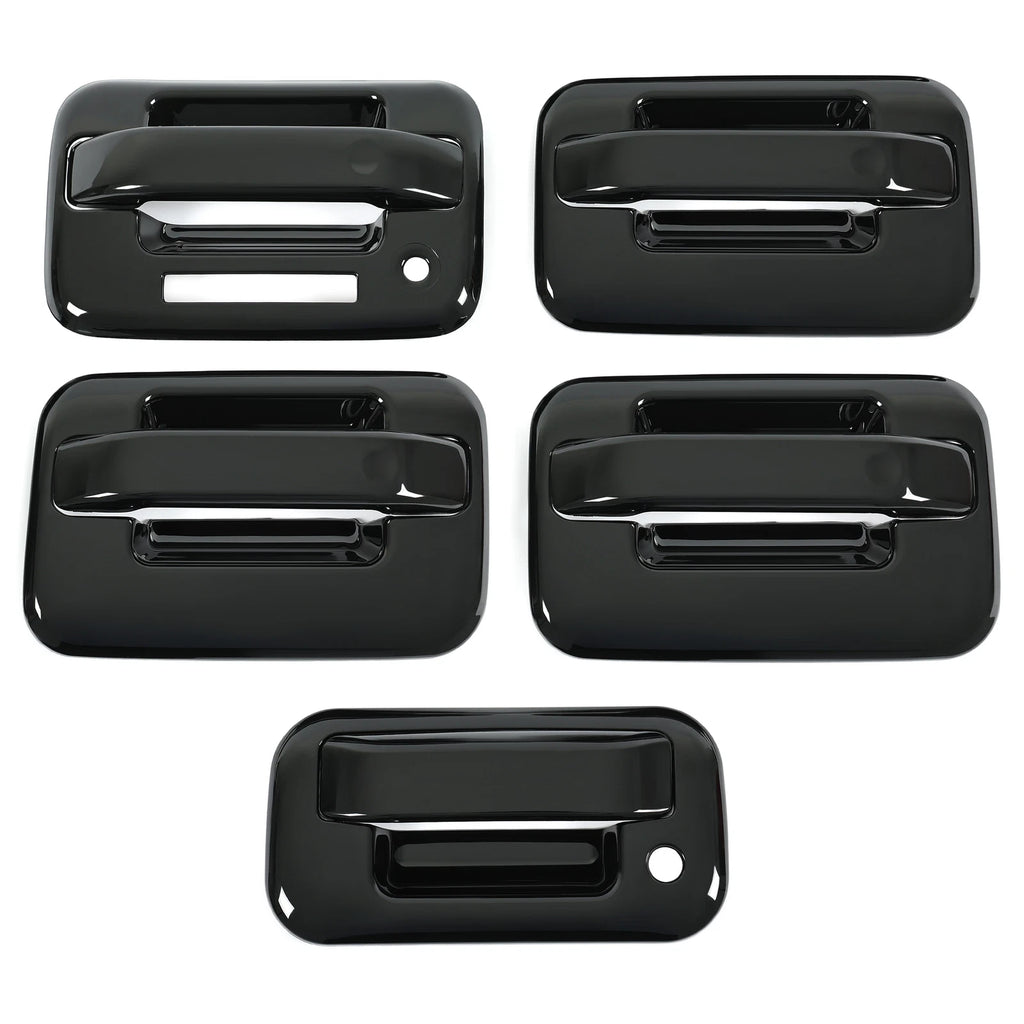 Gloss Black Tailgate Handle Covers for Ford F150 (2004–2014)