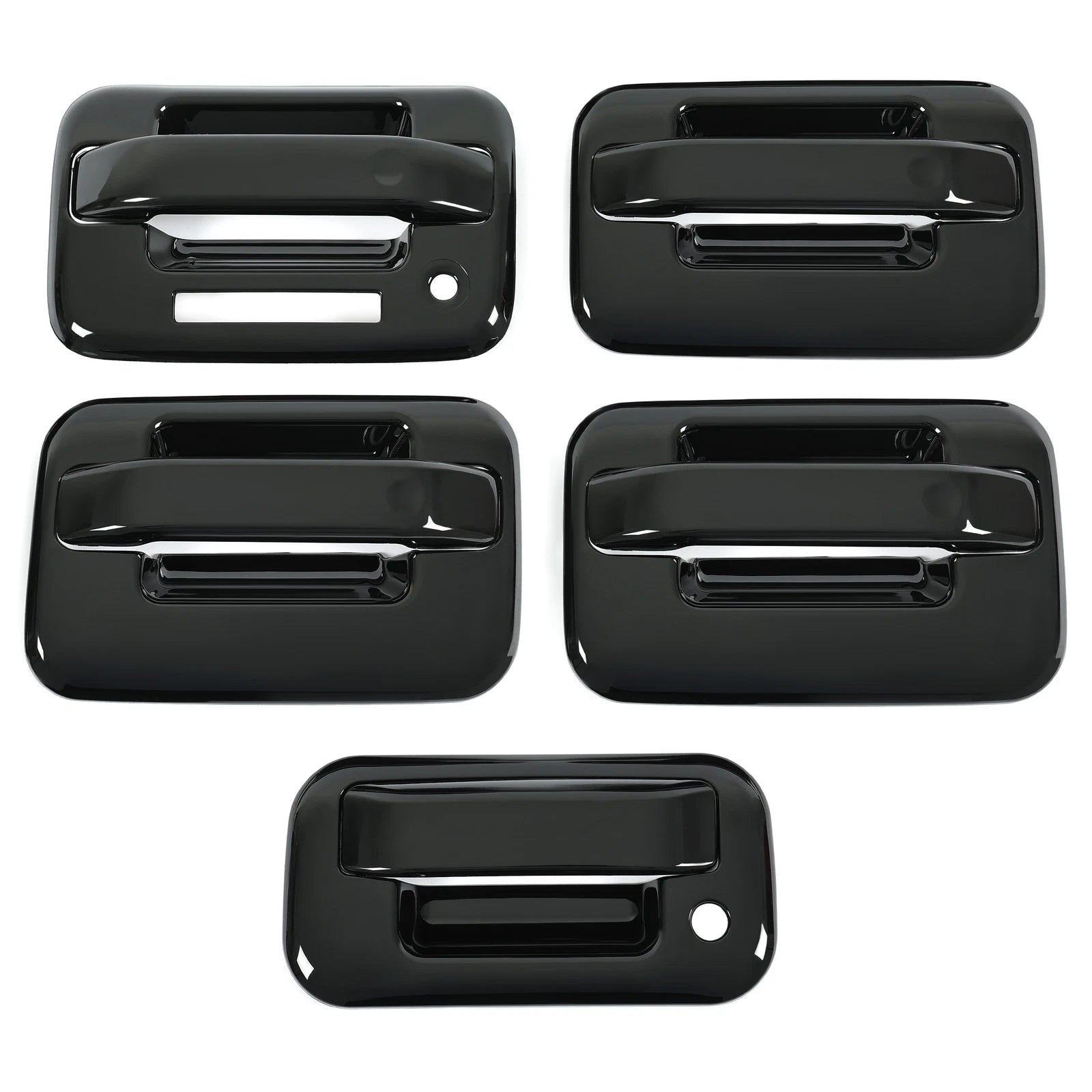 Gloss Black Tailgate Handle Covers for Ford F150 (2004–2014)