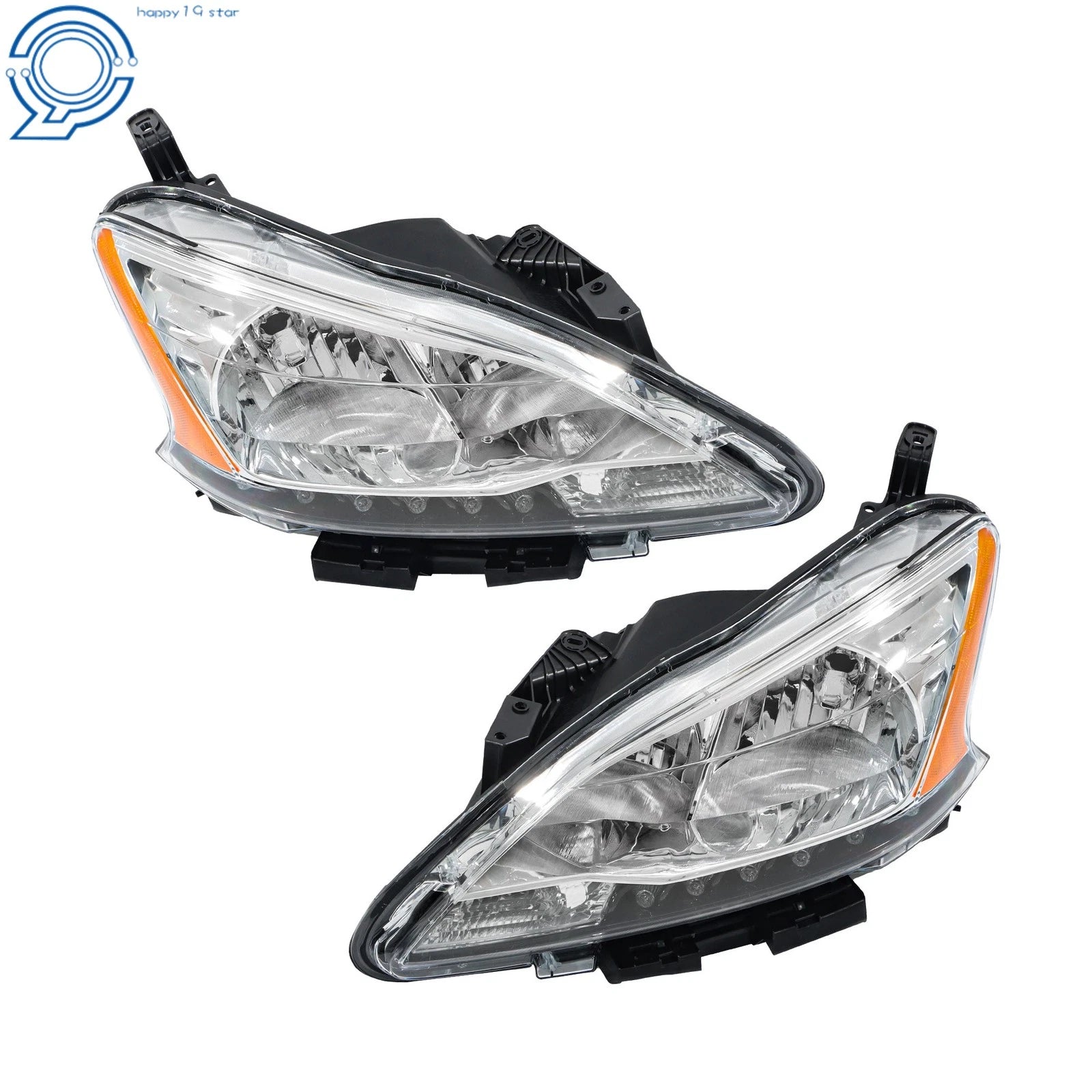 Halogen LED DRL Headlights for Nissan Sentra (2013-2015)