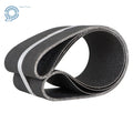 Set of 3 Sanding Belts 4" x 36" 80 Grit Silicon Carbide