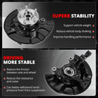 Front Right Loaded Wheel Bearing Knuckle Assembly for Toyota Corolla (2014–2017)