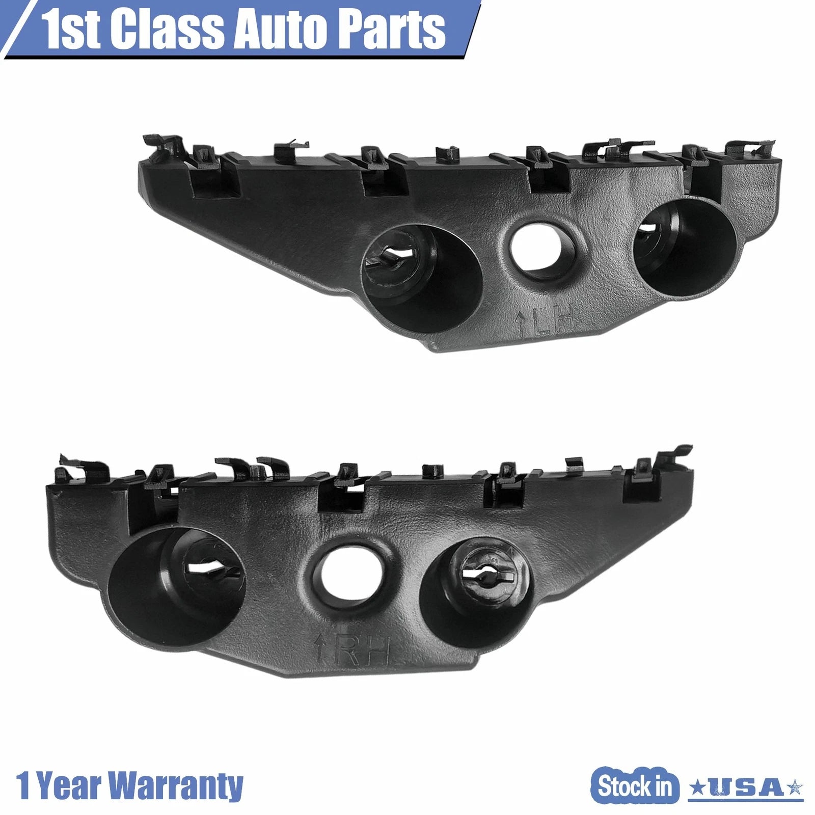 Set of 2 Front Bumper Bracket Retainer for Nissan Altima (2016–2018)