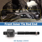 2X Front Inner Tie Rod End Links for Honda Accord, Acura CL TL (No.EV415)