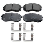 Front ProAct Disc Brake Pads Akebono ACT1295 for Kia Sportage Hyundai Tucson (2017–2023)