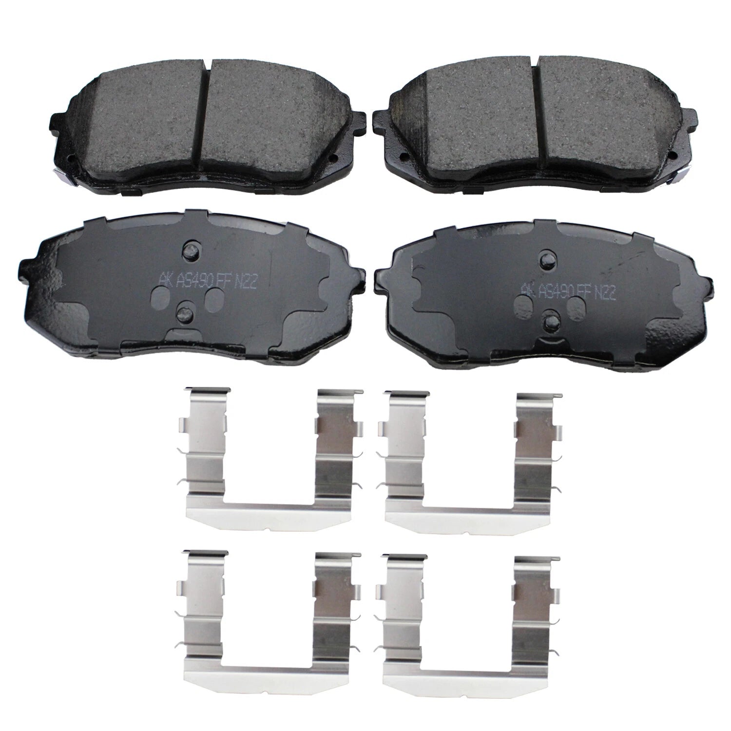 Front ProAct Disc Brake Pads Akebono ACT1295 for Kia Sportage Hyundai Tucson (2017–2023)