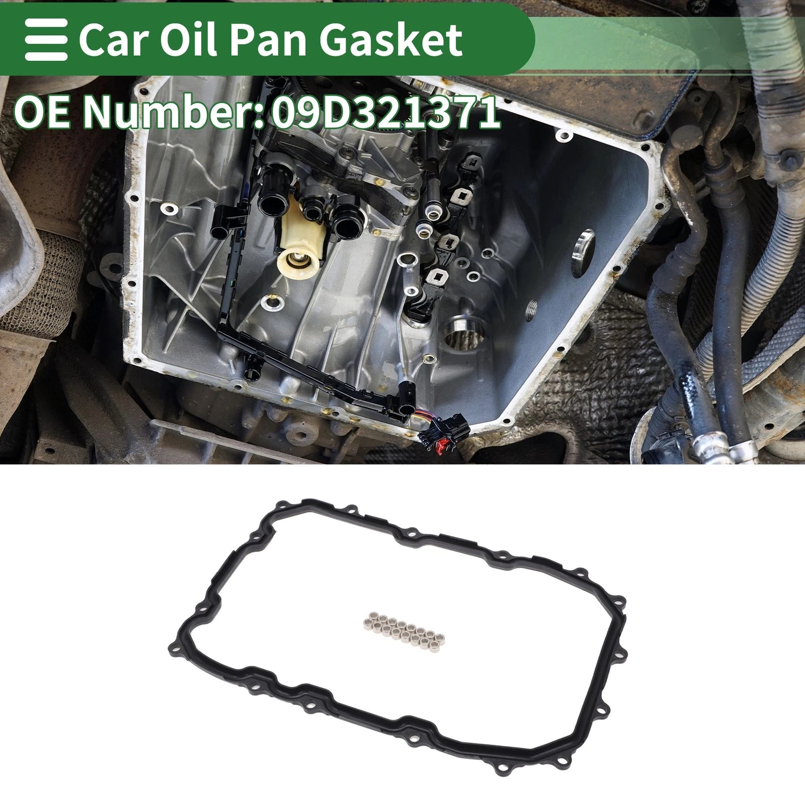 Set of 1 Oil Pan Gasket for Audi Q7 (2007–2010) No.09D321371