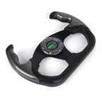 13" Flat Drift Racing Steering Wheel with Horn Button