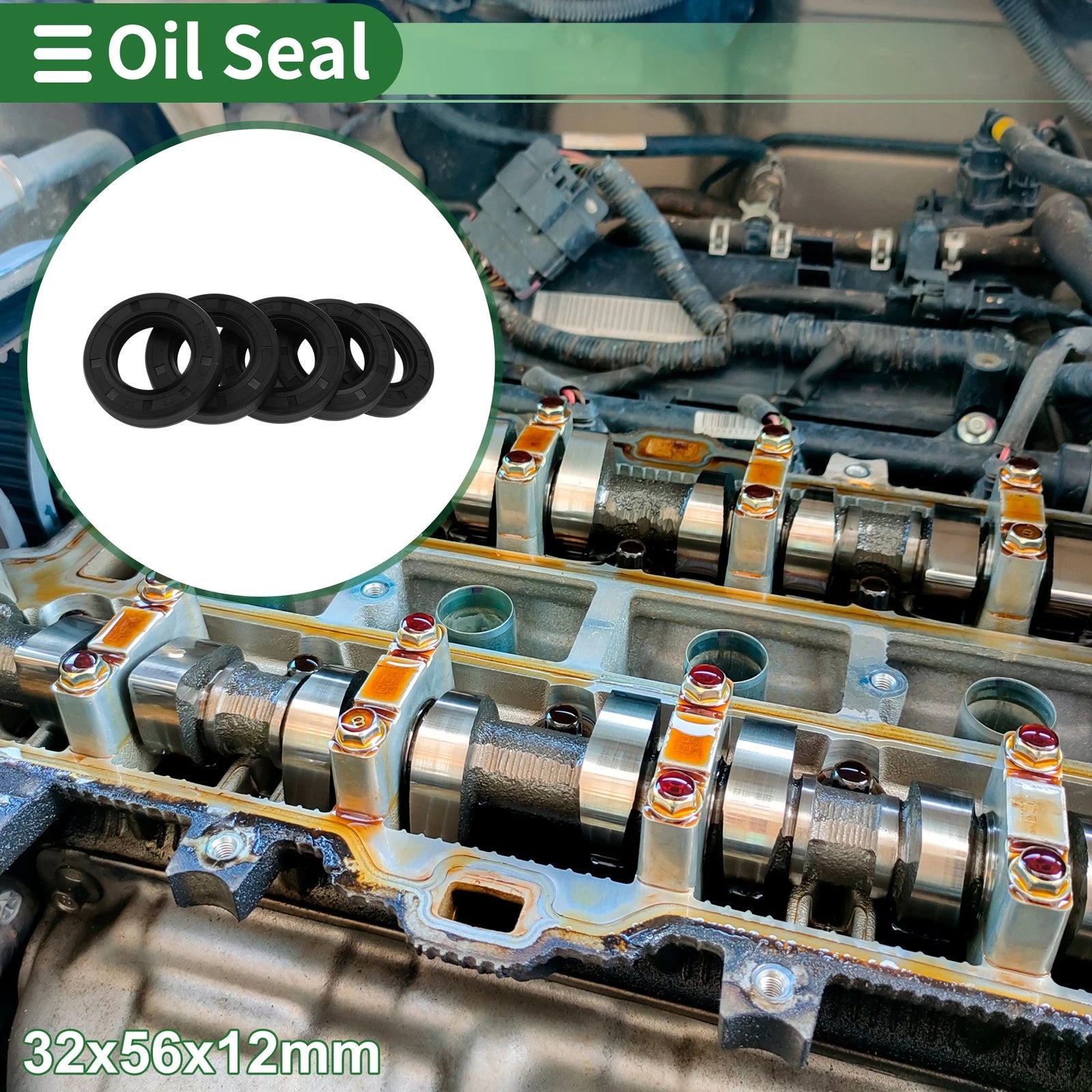 Oil Seal for Rotary Shaft (32x56x12mm)